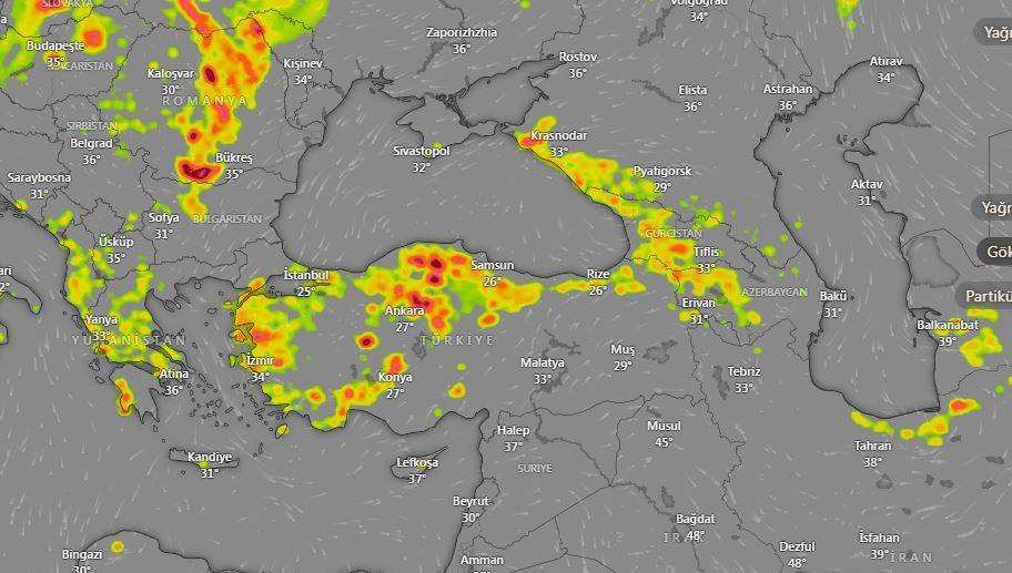 Kuvvetli sağanak geliyor! Meteoroloji 3 ili ‘dikkatli olun’ diyerek uyardı - Resim: 6